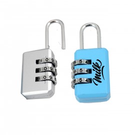 Promotional Luggage 3-Digit Alloy Combination PadLock  Promotional Luggage 3-Digit Alloy Combination PadLock