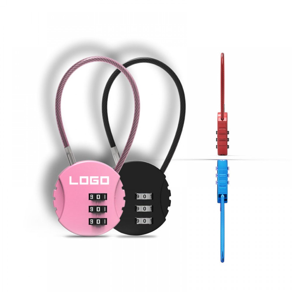 Promotional 3 Digit Outdoor Waterproof Padlock