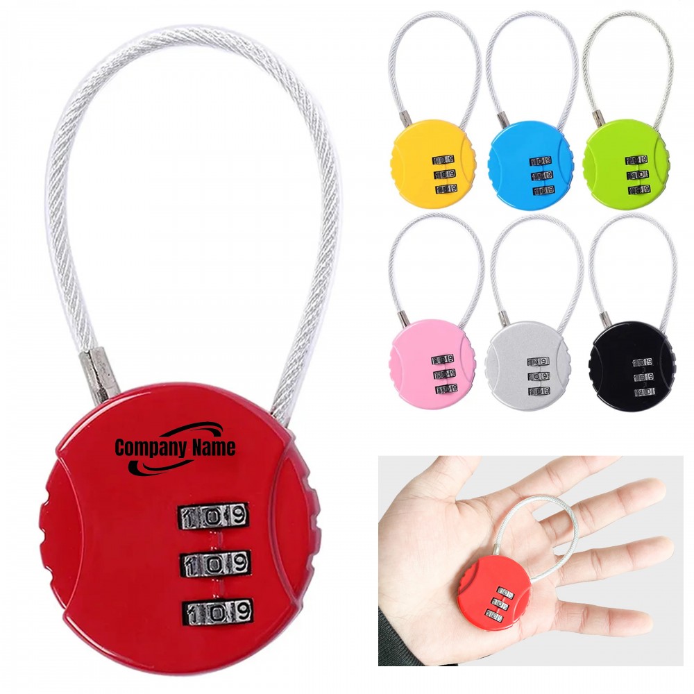 Promotional Anti-theft Combination Code Wire Lock