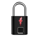 Logo Branded Fingerprint Lock TSA Approved Smart Digital Locker Lock for Gym Luggage Travel School Office