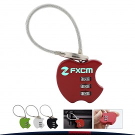 Applle Luggage Lock with Logo