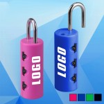 Coded Cylinder Plastic Lock with Logo