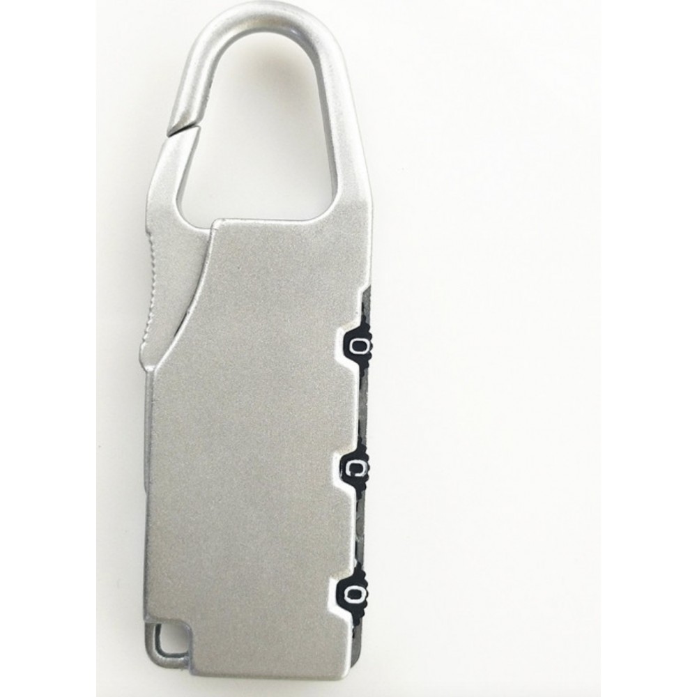 Custom Imprinted Travel Combination Lock Luggage Padlock Custom Imprinted Travel Combination Lock Luggage Padlock