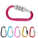 Promotional Carabiner Passward Padlock