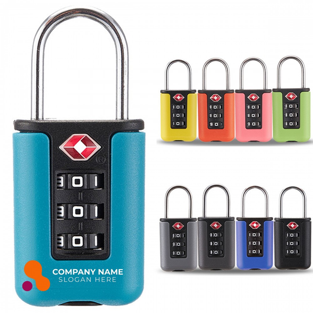 TSA Customs Luggage Password Lock with Logo