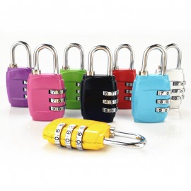 Zinc Alloy Mechanical Cipher Padlock Logo Branded