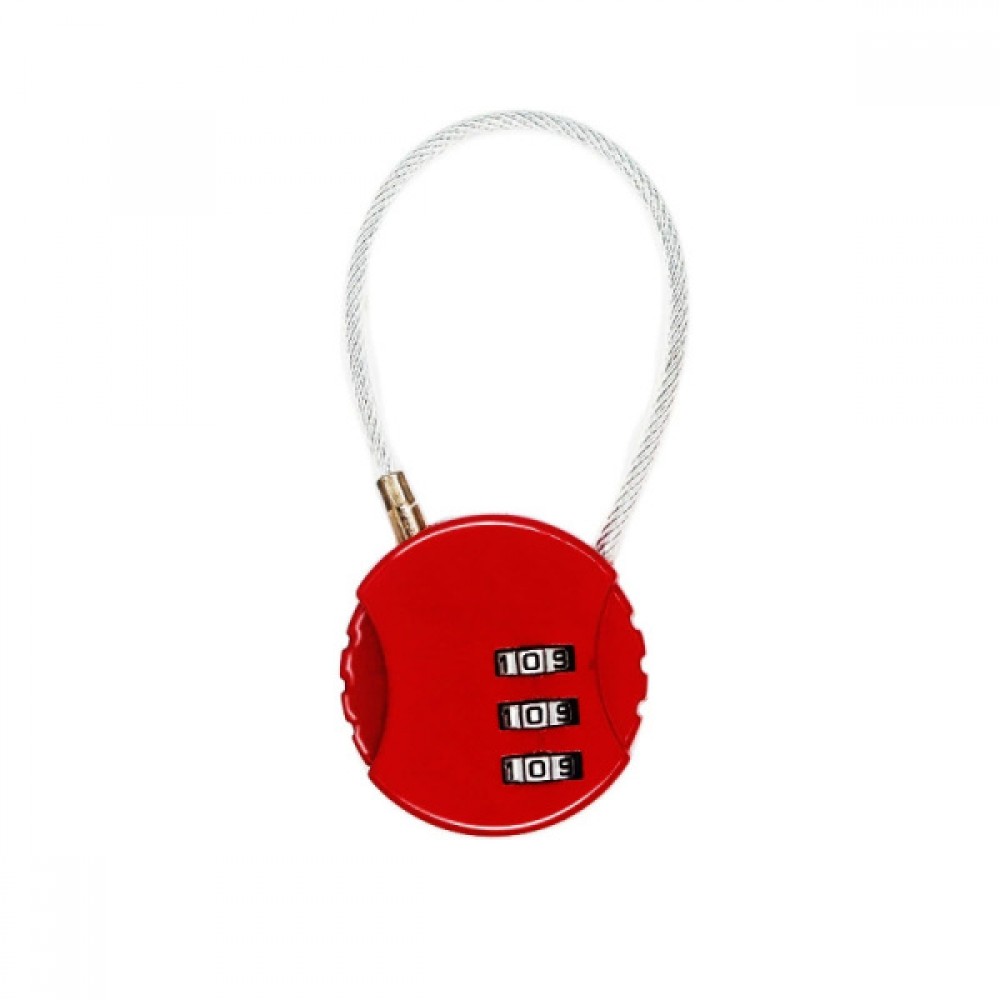 Anti-theft Steel Wire Padlock with Logo