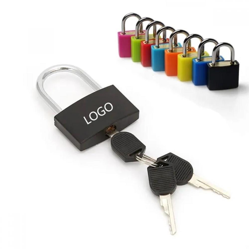Mini Padlock With 2 Keys with Logo