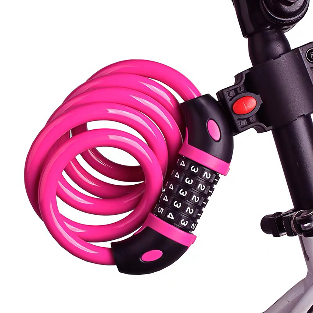 Personalized Bicycle Outdoor Security Cable Lock