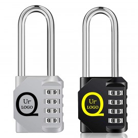 4 Digit Combination Lock with Logo  4 Digit Combination Lock with Logo
