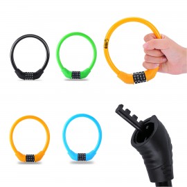 Bicycle Combination Lock with Logo  Bicycle Combination Lock with Logo