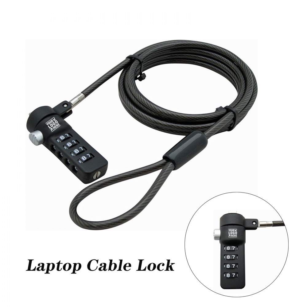 Customized Laptop Combination Lock Security Cable