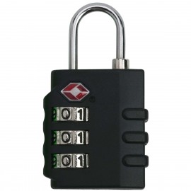 Promotional Smooth Trip Travel Gear by Talus TSA Accepted Easy Dial Indicator Lock, Black  Promotional Smooth Trip Travel Gear by Talus TSA Accepted Easy Dial Indicator Lock, Black