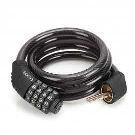 4 Feet Bike Cable Lock with Logo