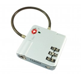 3 Digit Combination Luggage Lock with Logo