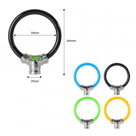 Custom Portable Ring Safety Anti-Theft Waterproof Bicycle Lock