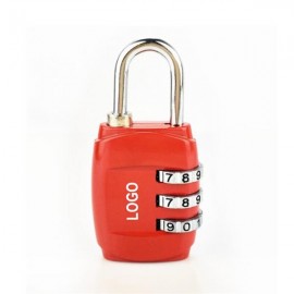 Luggage Locks Travel Security 3 Digit Combination Padlocks with Logo
