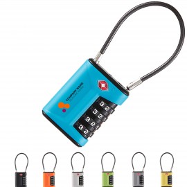 Premium TSA Luggage Password Lock with Logo