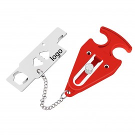 Portable Travel Door Lock with Logo