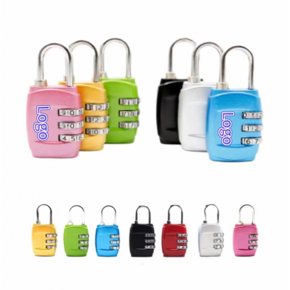 3 Digit Safe Combination Lock with Logo 3 Digit Safe Combination Lock with Logo