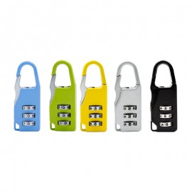 Combination Lock With 4 Digit Padlock with Logo