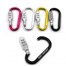 Aluminum Carabiner Lock with Logo