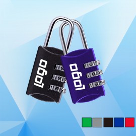 Promotional Mini-Resettable 3-digit Coded Padlock  Promotional Mini-Resettable 3-digit Coded Padlock