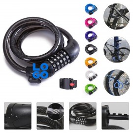 Bike Cable Lock with Logo  Bike Cable Lock with Logo