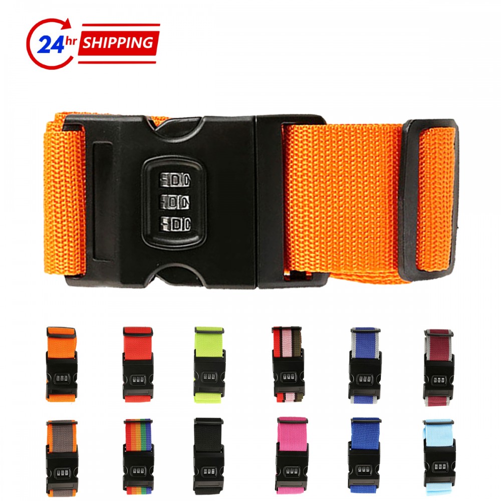 Promotional Luggage Straps W/ Combination Lock