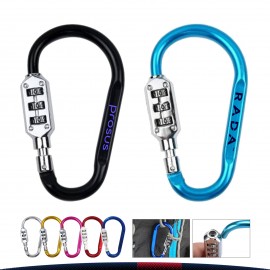 Carabiner Luggage Lock with Logo