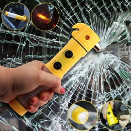 Logo Branded Multi-Functional Auto Emergency Hammer