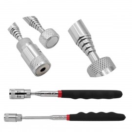 Customized Magnetic Attraction Stick Retractable Magnetic Pickup Stick Magnetic Tool Stick W/ LED Light