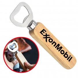Logo Branded Wooden Bottle Opener