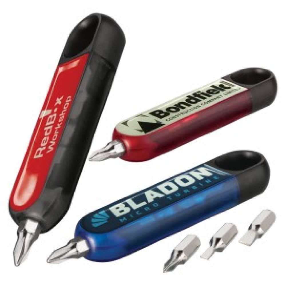 Mini 4-in-1 Screwdriver Tool Set Custom Printed Mini 4-in-1 Screwdriver Tool Set Custom Printed