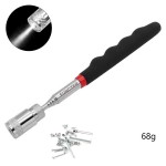Custom Retractable Magnetic Pickup Stick Magnetic Tool Stick W/ LED Light
