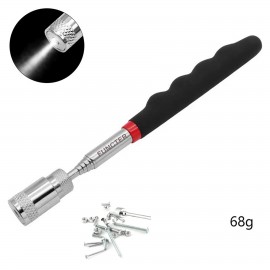 Custom Retractable Magnetic Pickup Stick Magnetic Tool Stick W/ LED Light
