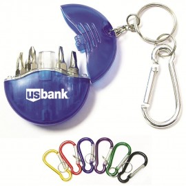 Customized Mini 4-in-1 Screwdriver Tool Set Keychain