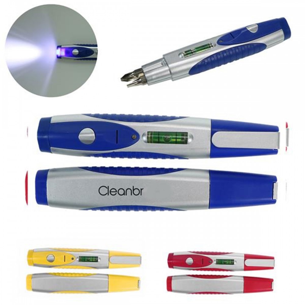 Personalized Mini Screwdriver Tool Pen With Led Light