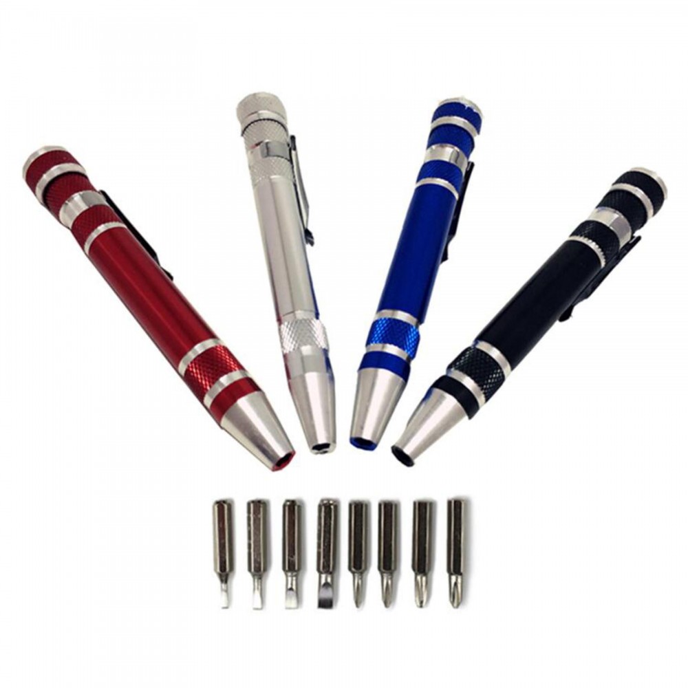 8 in 1 Pocket Screwdriver Logo Branded 8 in 1 Pocket Screwdriver Logo Branded