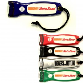 Ultra Thin Flashlight w/Magnet with Logo