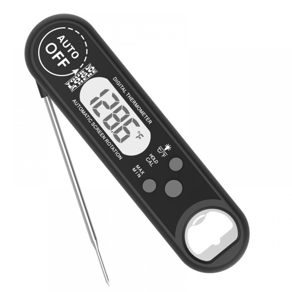 Promotional Instant Read Meat Thermometer with Bottle Opener Promotional Instant Read Meat Thermometer with Bottle Opener