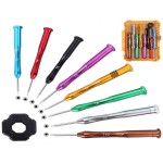 Personalized 8 Pieces Magnetic Mini Screwdrivers Set