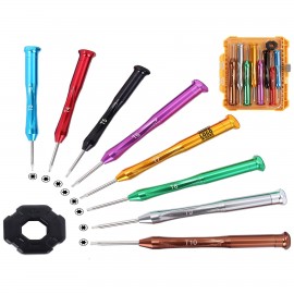 Personalized 8 Pieces Magnetic Mini Screwdrivers Set