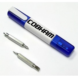 Screwdriver Tool Kit with Pocket Clip with Logo  Screwdriver Tool Kit with Pocket Clip with Logo