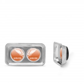 Logo Branded Dual Magnetic Accessory Tray  Logo Branded Dual Magnetic Accessory Tray