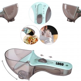 Custom 0OZ-4OZ Adjustable Measuring Spoon Cup  Custom 0OZ-4OZ Adjustable Measuring Spoon Cup