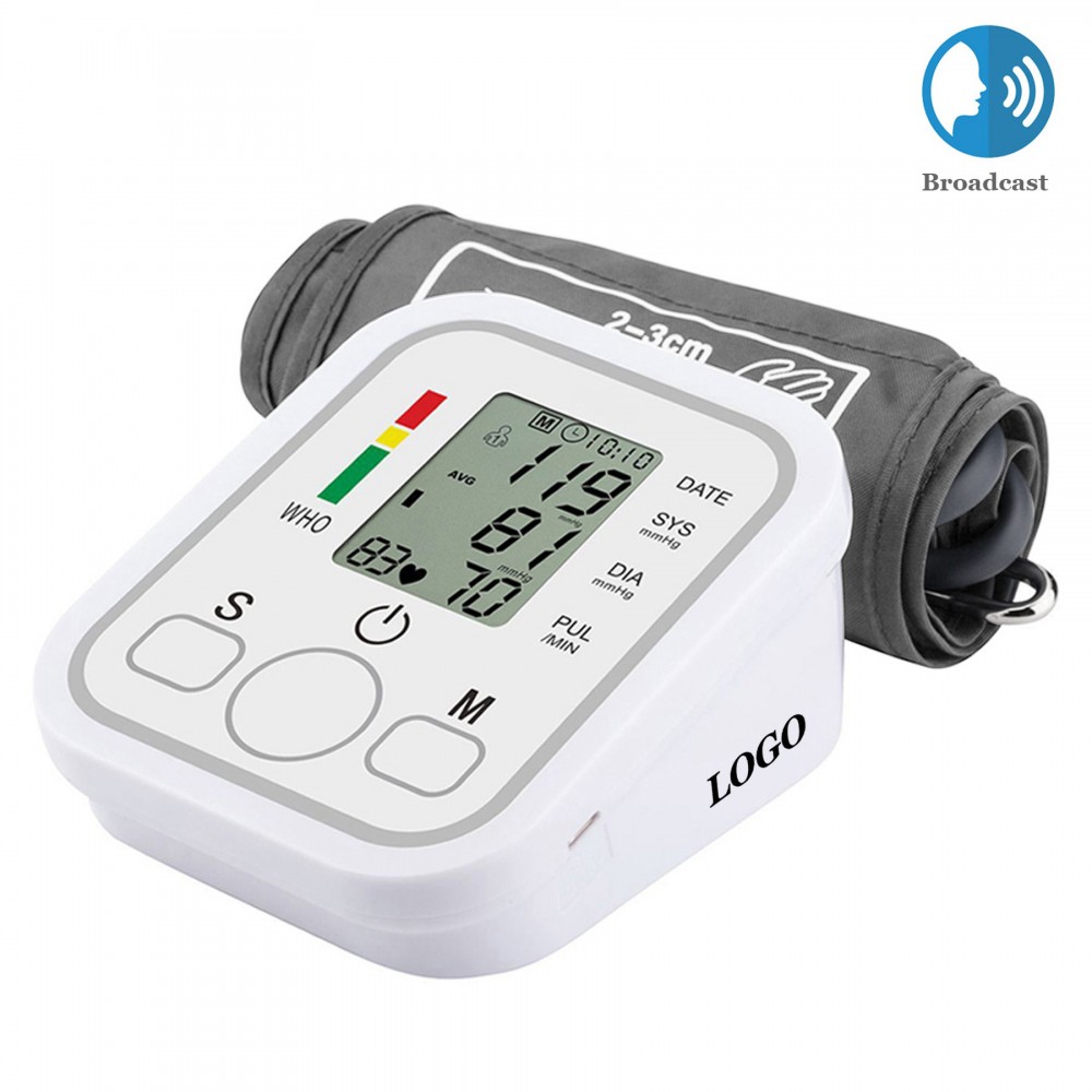 Logo Branded Pressure Monitor
