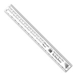 Promotional 18" Flexible PVC Ruler with Printing and Publishing Scales