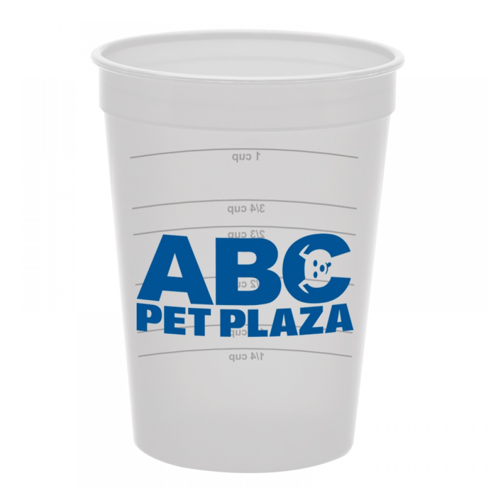 16 Oz. Measuring Cup / Pet Food Scoop with Logo