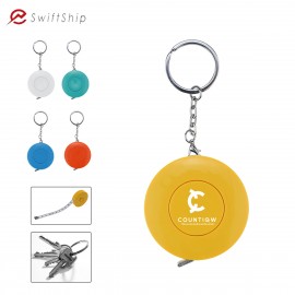 Personalized Environmentally Friendly Plastic Round Tape Measure